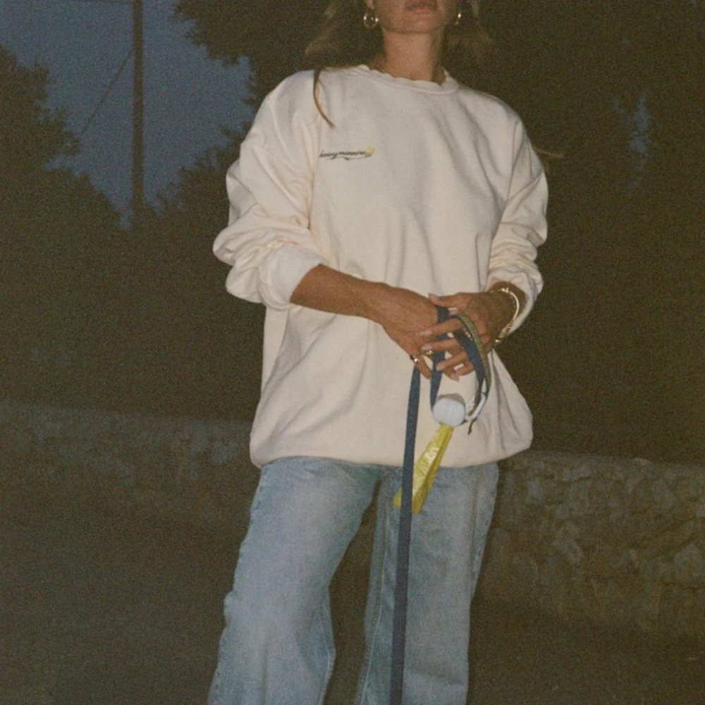 Heavy manners vanilla sweat set